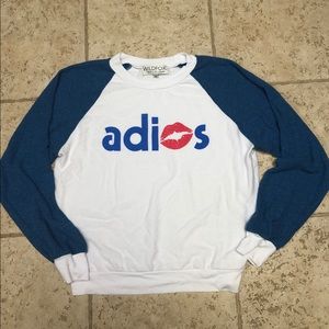 Wildfox Baggy Beach Jumper Cropped